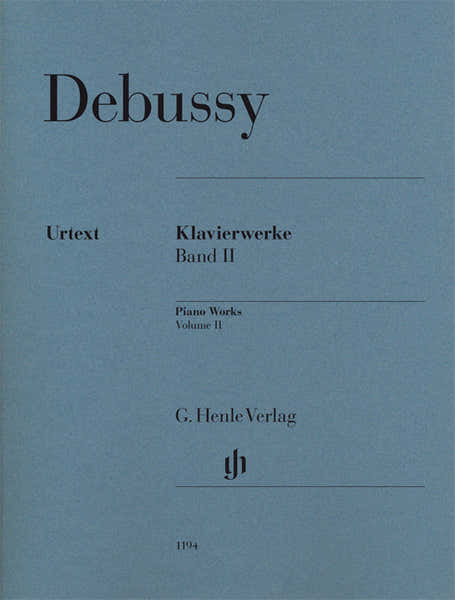 Henle Verlag Debussy Claude - Piano Works Vol.2