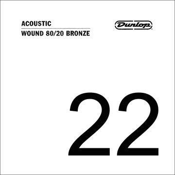 ACOUSTIC STRING 80/20 BRONZE .022 THREADED