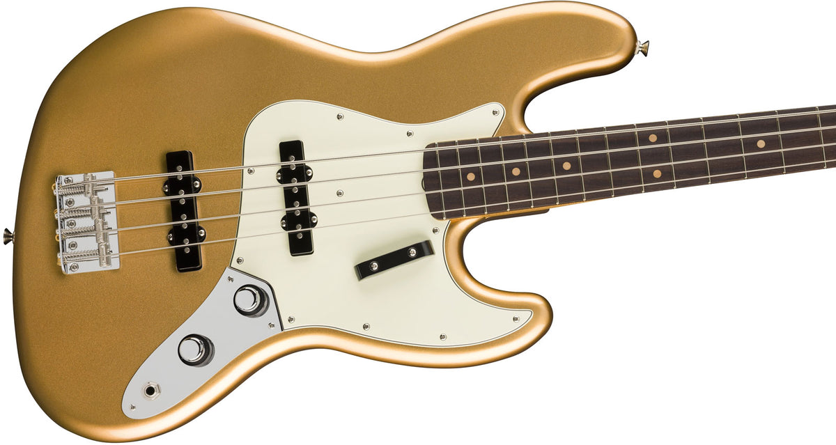 Jazz Bass Early '60s Vintera III RW Aztec Gold - Generalüberholt