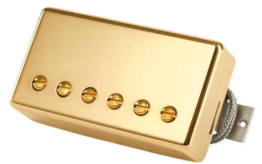Gibson Accessories 57 Classic Plus Doppelt Schwarz Goldkappe