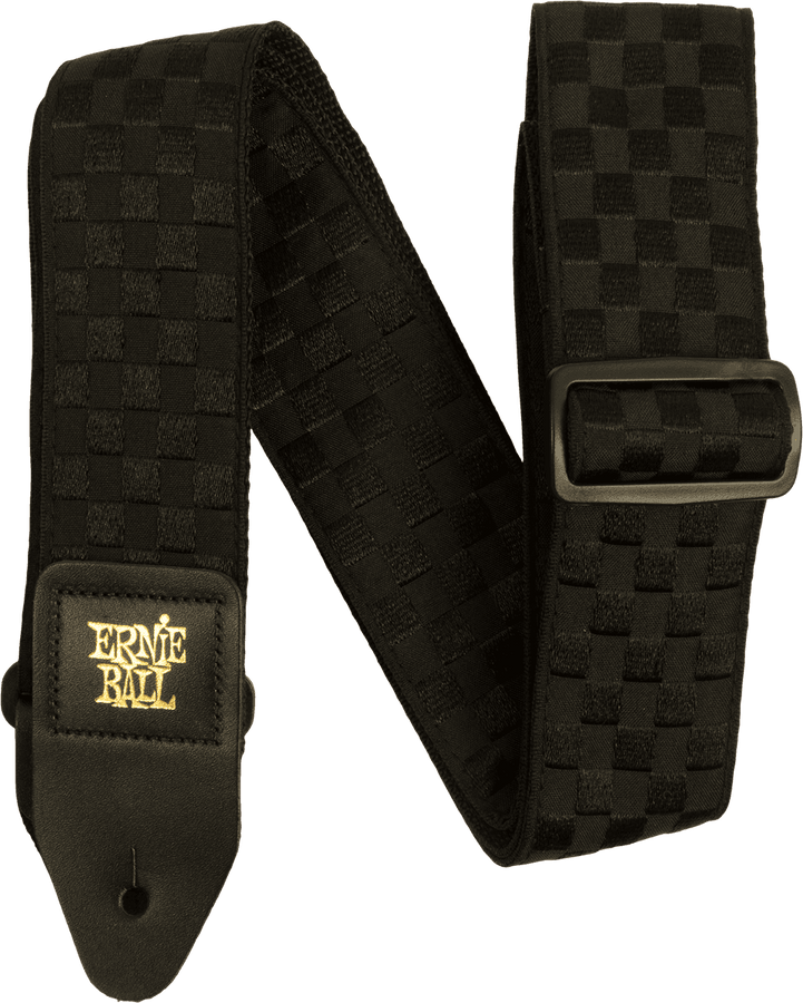 Jacquardgurt Black Checkers