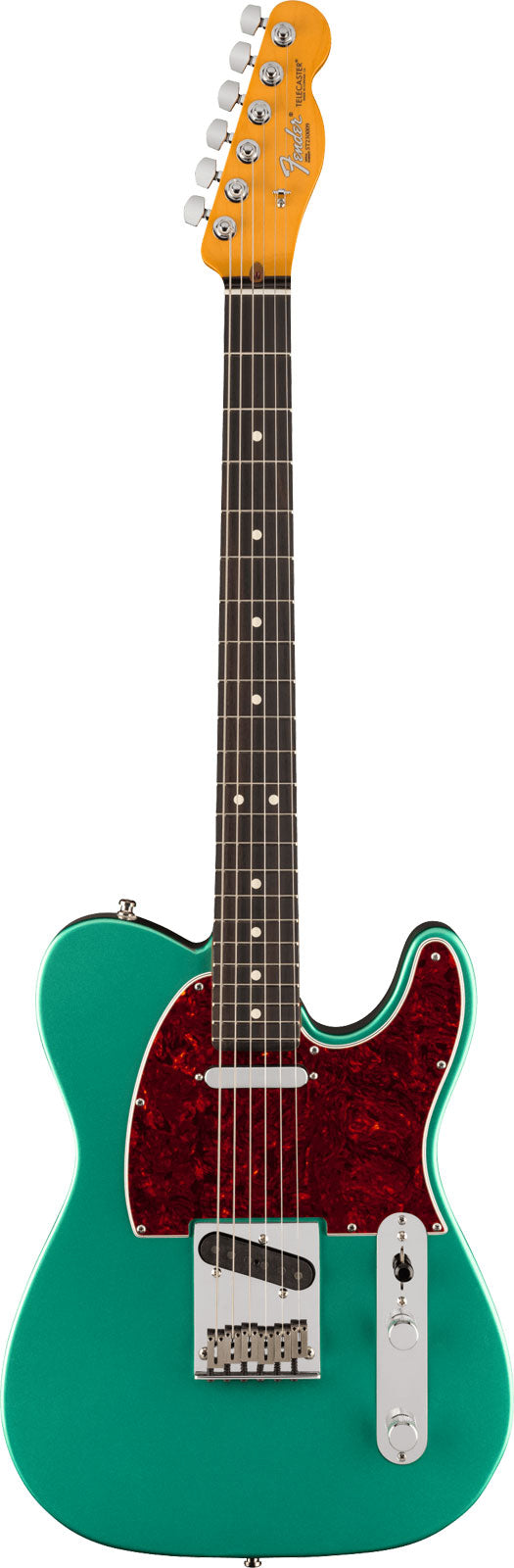 Telecaster Signatur Susan Tedeschi RW Gealtertes Caribbean Mist