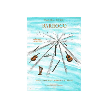 Barocco Altsaxophon Klavier - Joubert