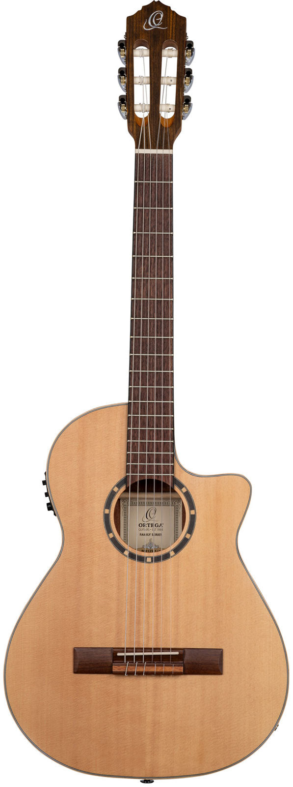 Ortega R125 3/4 Spruce EQ