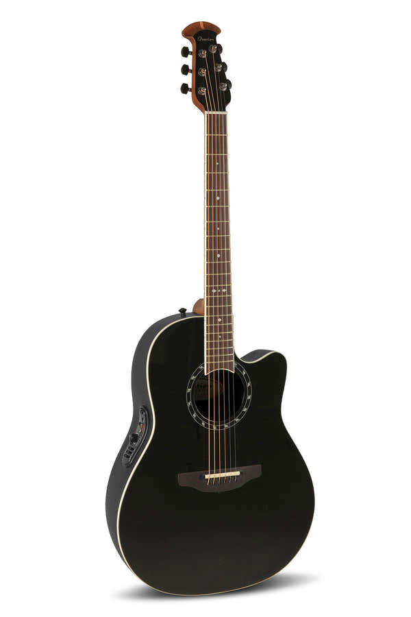 E-Akustikgitarre Pro Series Standard Balladeer Deep Contour Black