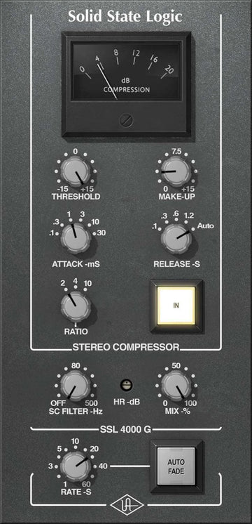 UAD SSL 4000 G Bus-Kompressor
