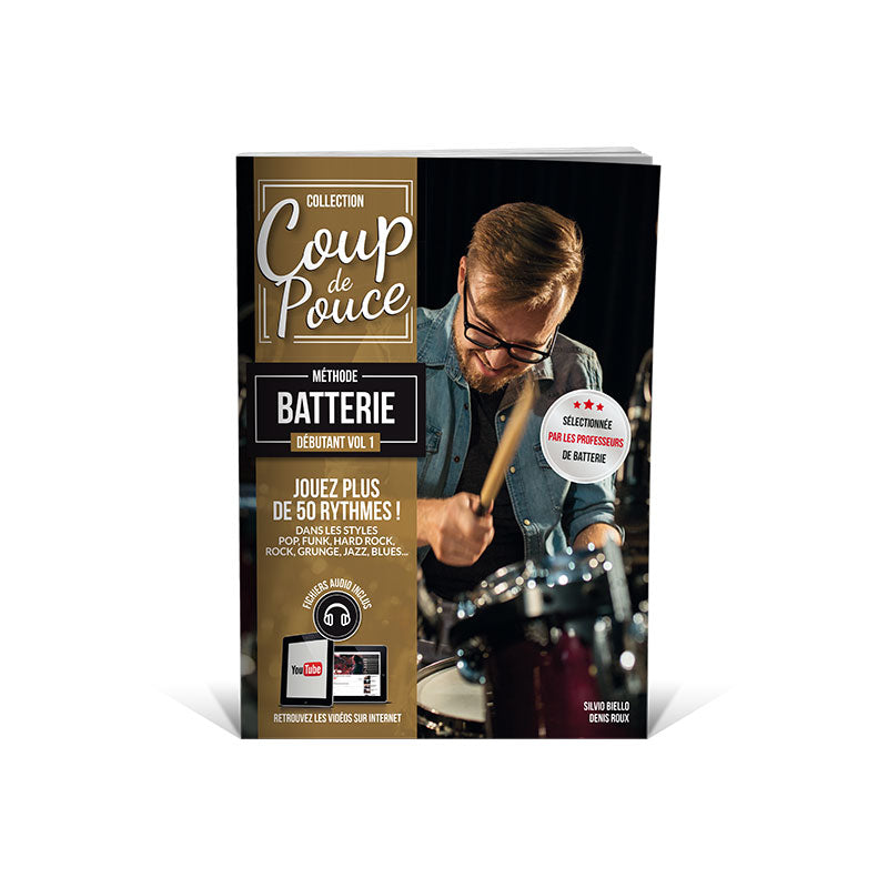 Coup De Pouce Méthode Batterie Débutant Vol.1