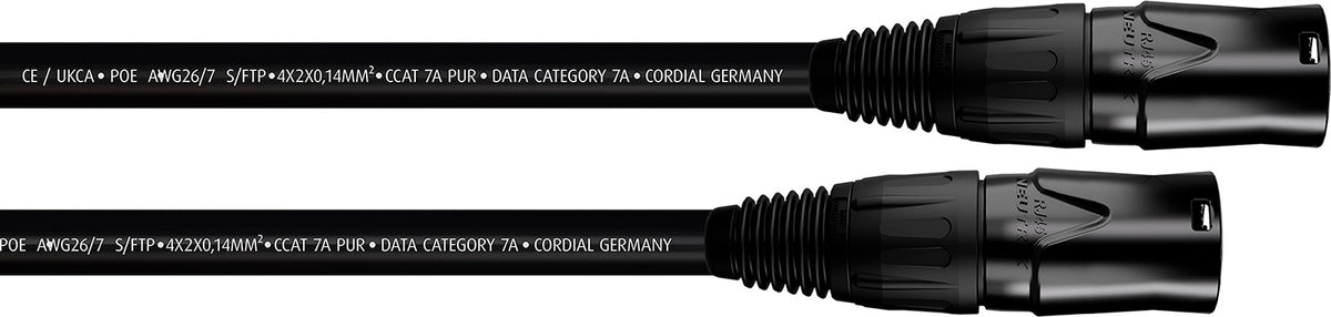 Kabel Ethercon CAT 7A - S/FTP 5m