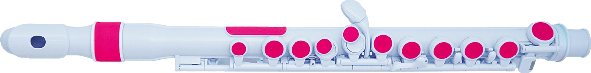 JFLUTE WEISS UND ROSA