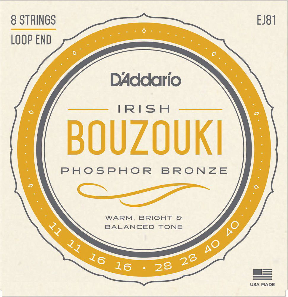 EJ81 Saiten für irische Bouzouki
