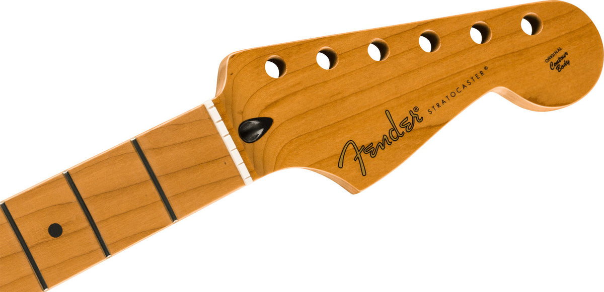 Satin gerösteter Ahorn Fat Strat Hals, 22 Medium Jumbo , 9.5, Ahorn, U-Form