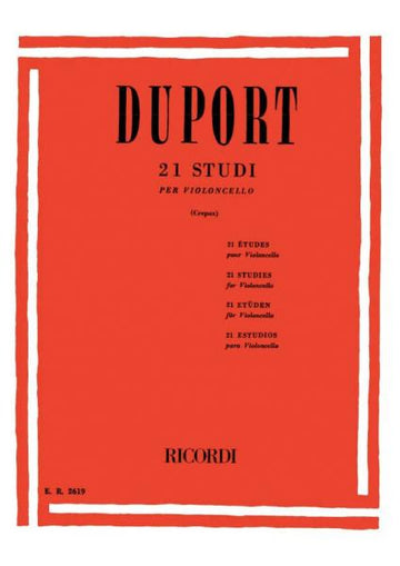 DUPORT J.L. - 21 STUDI - VIOLONCELLE