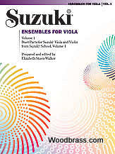 SUZUKI - ENSEMBLES FOR VIOLA VOL.1