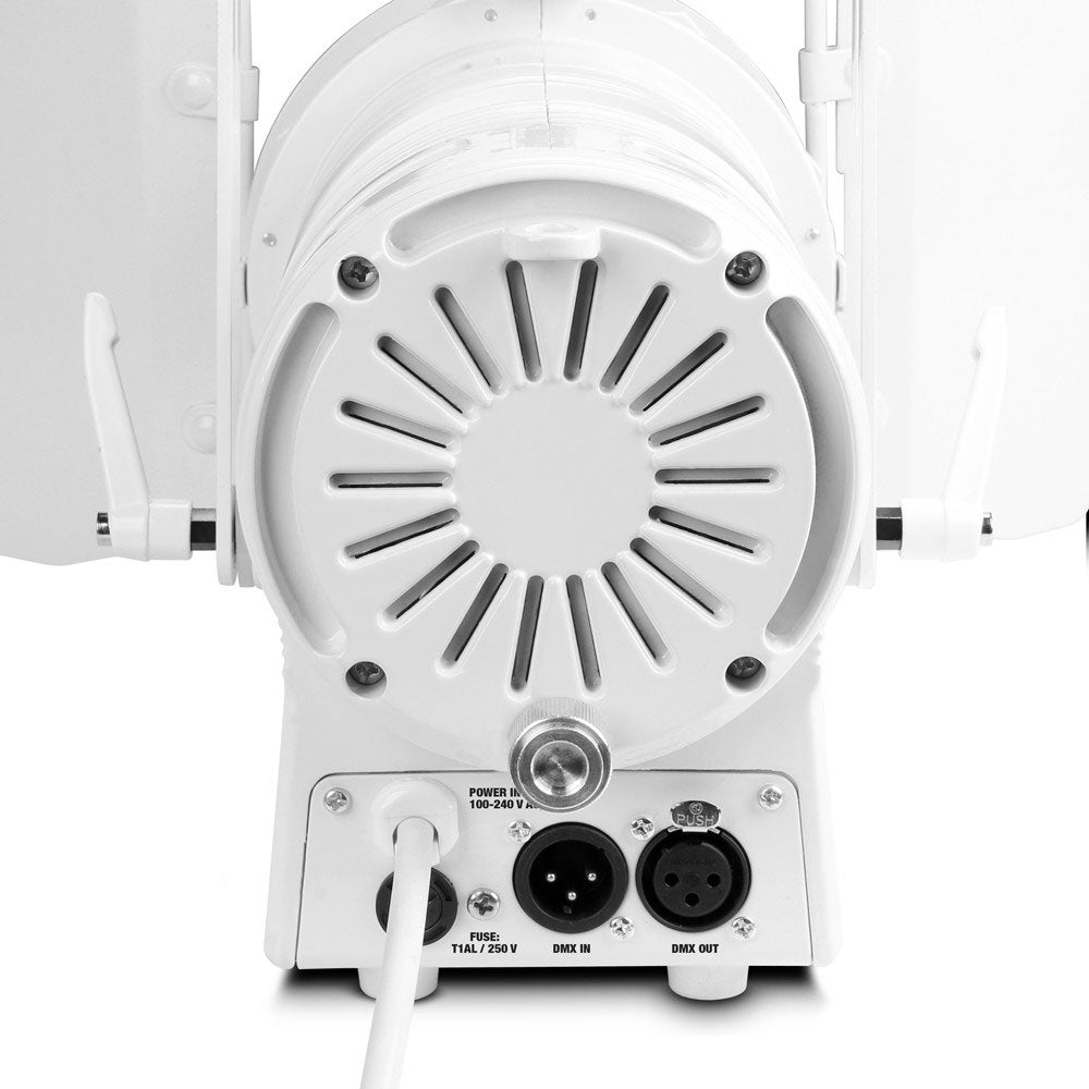 TS 40 WW WH - THEATER SPOTLIGHT MIT CONVEX CONVEX-OBJEKTIV UND 40 W WARM WEISSER LED WEISSES GEHUS