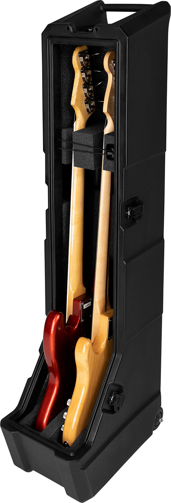 Koffer Aus Geformtem Polyethylen Mini Vault Für Zwei Elektrische Bässe