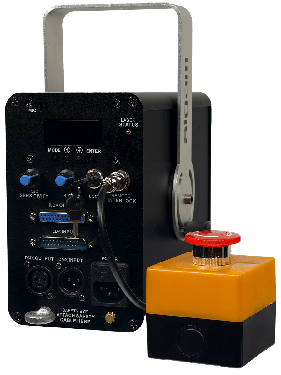 INTERLOCK-EMERGENCY PUSH-TASTE INTERLOCK-ALGAMBELEUCHTUNG
