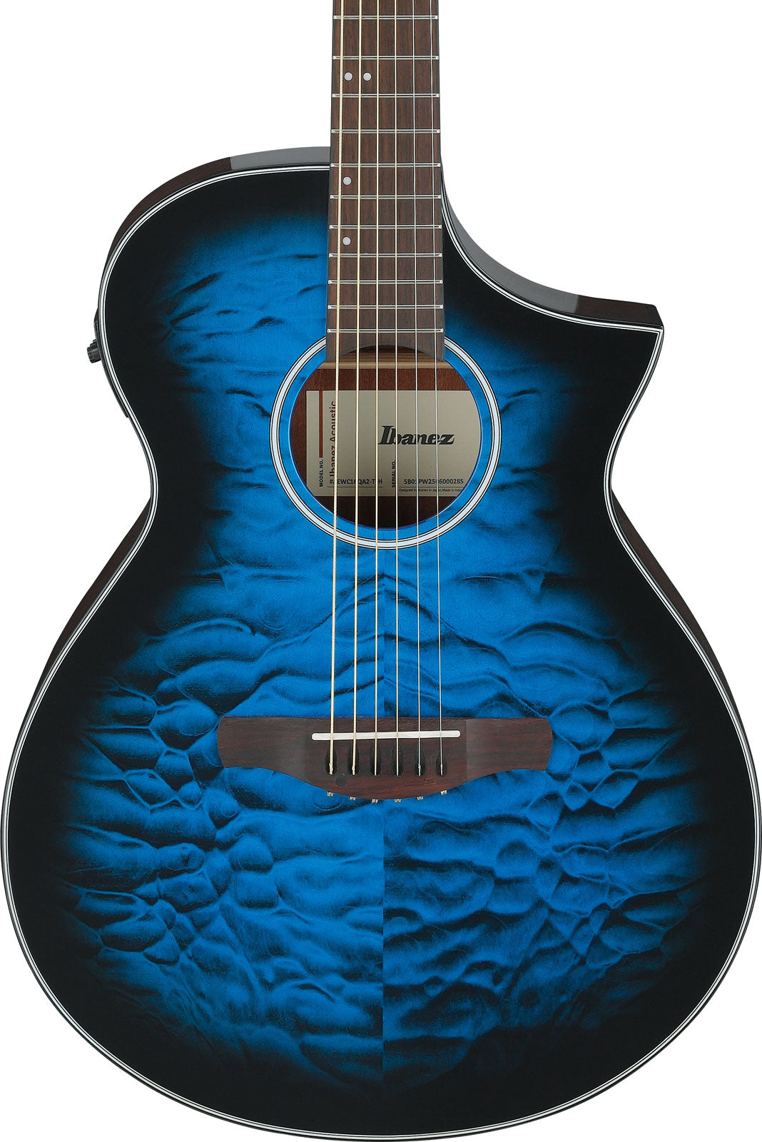 AEWC16QATLH Transparenter blauer Sunburst