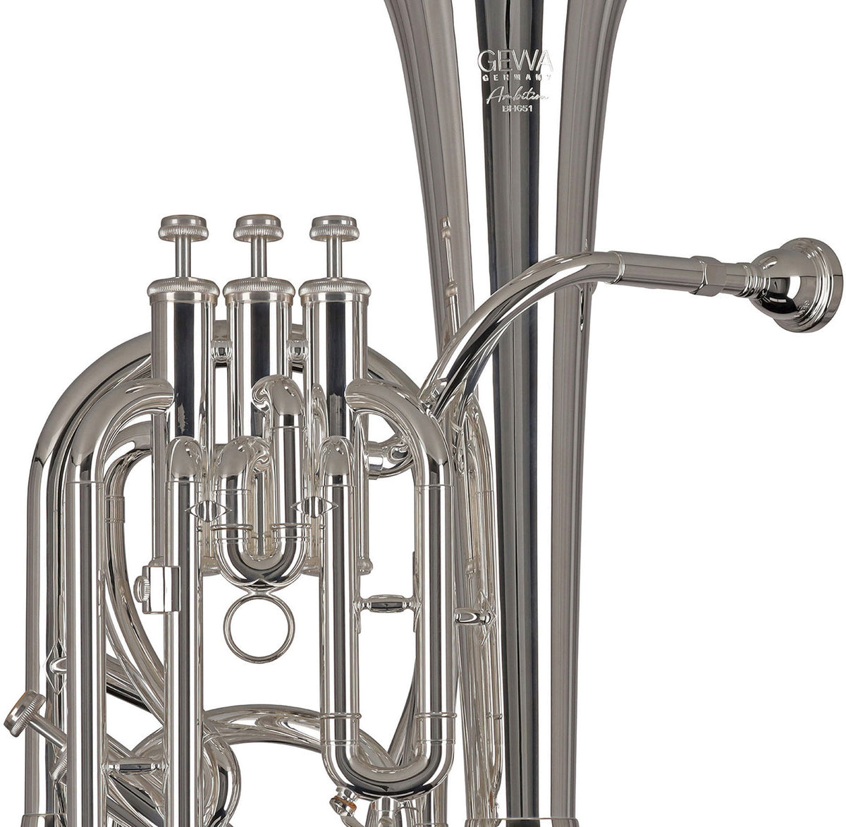 Ambition BH651S Saxhorn Bariton Versilbert
