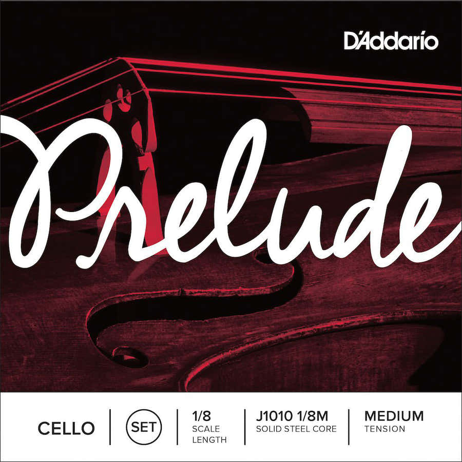CELLO STRING SET PRELUDE NECK 1/8 TENSION MEDIUM