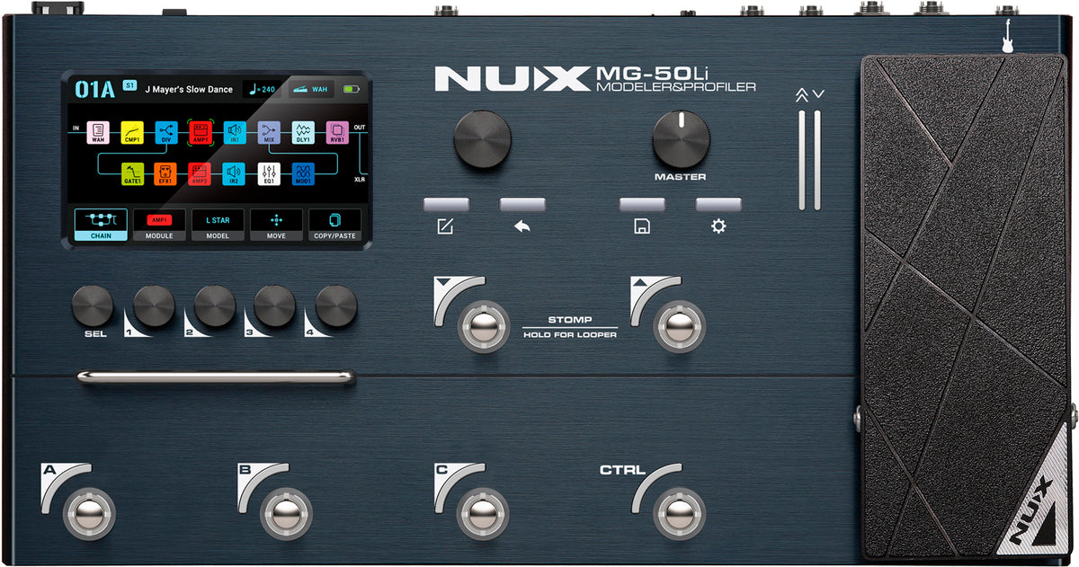 Nux MG-50Li Tiefblau