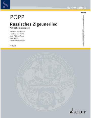 Popp - Air Bohémien Russe Op. 462/2 - Flute et Piano