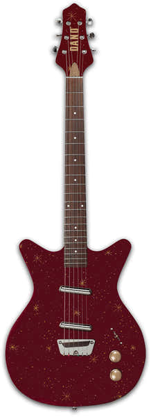 Danelectro Golden 1950'S Bordeauxrot