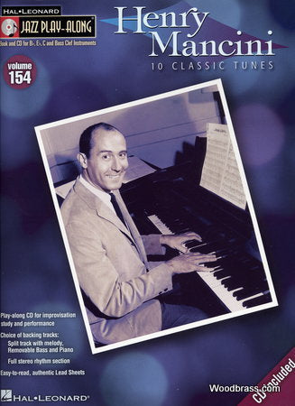 Jazz Play Along Vol.154 Henry Mancini Bb Eb C Inst. + Cd