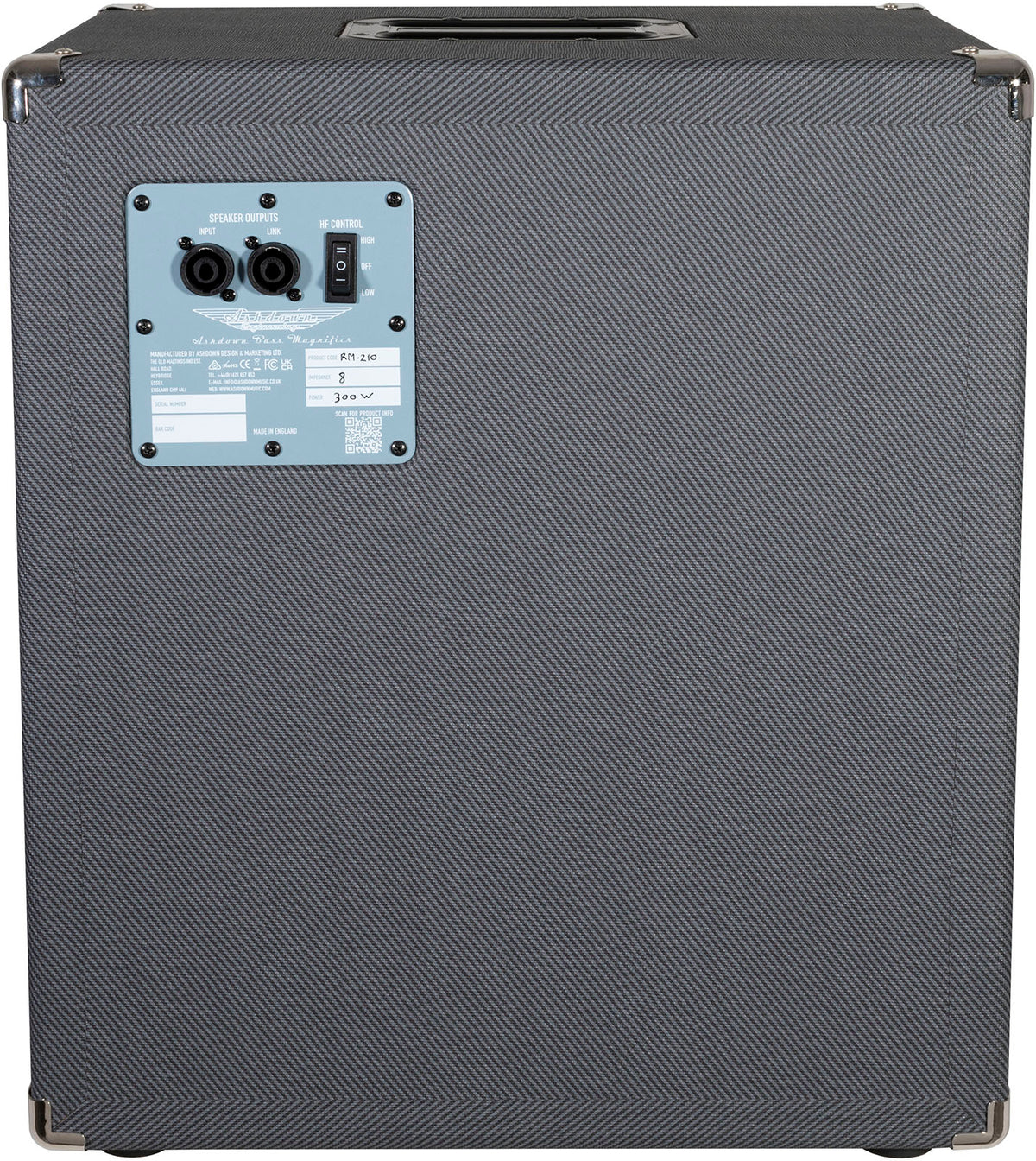 Lautsprecherbox RBM 2x10" 300w