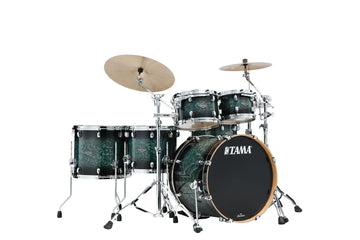 STARCLASSIC PERFORMER 5-PIECE SHELL PACK WITH 22" BASS DRUM MOLTEN STEEL BLUE BURST