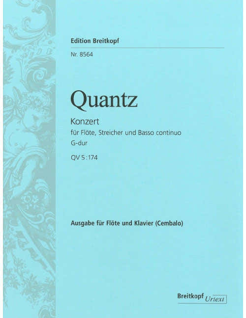 QUANTZ J.J. - FLÖTENKONZERT G-DUR QV 5:174