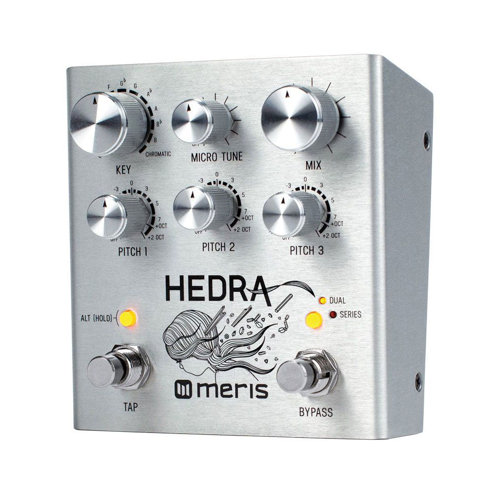 Hedra Pedal für rhythmische Tonhöhenverschiebung mit 3 Stimmen