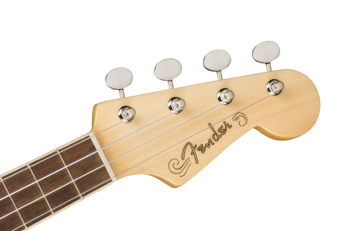 Stratocaster Fullerton Uke WN Candy-Apfel-Rot