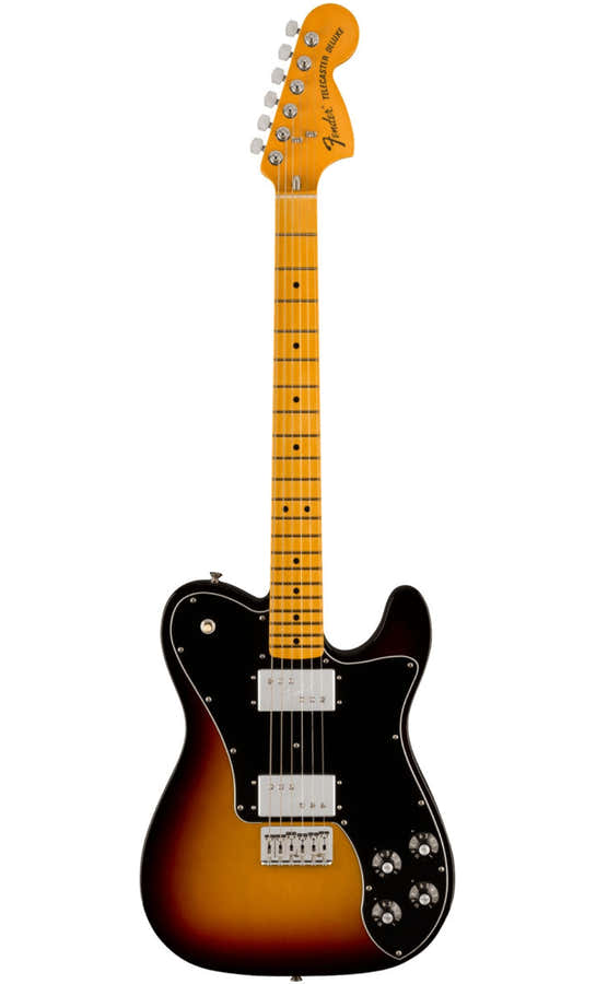 Telecaster 1975 Deluxe American Vintage II MN 3-Farben-Sunburst
