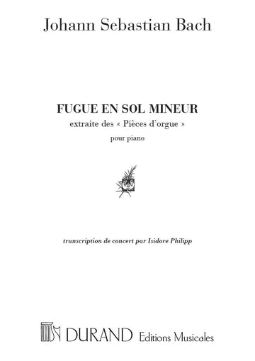 J.S. - Fugue En Sol Mineur Bwv 578 - Piano