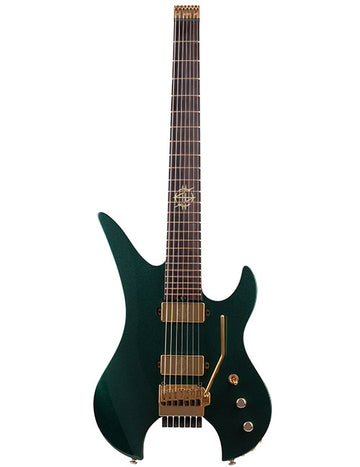 Synyster Gates Custom-7 FR Kopflos Eichenholzgrün Metallic
