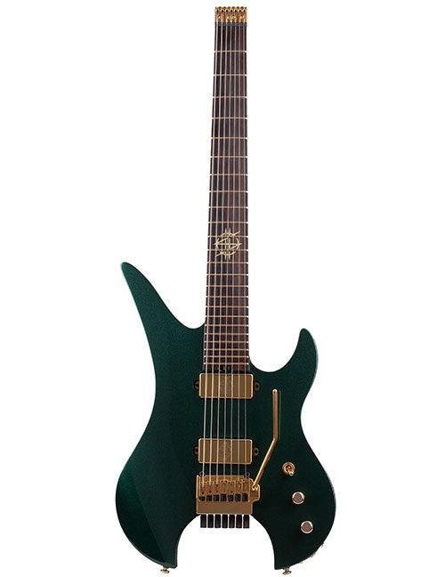 Synyster Gates Custom-7 FR Kopflos Eichenholzgrün Metallic
