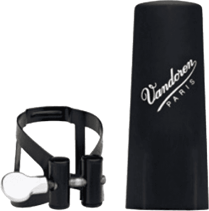 LIGATURE M/O Eb BLACK UND KAPSEL PLASTIK - LC52BP