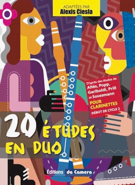 Ciesla Alexis - 20 Etudes en Duo - Clarinette