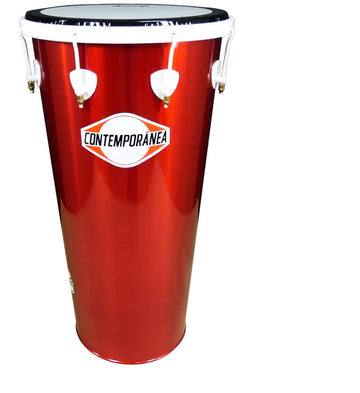 Timbal 14" x 70cm Aluminium - 8 Spannstäbe - Rote Edition ALEGRIA - Pro