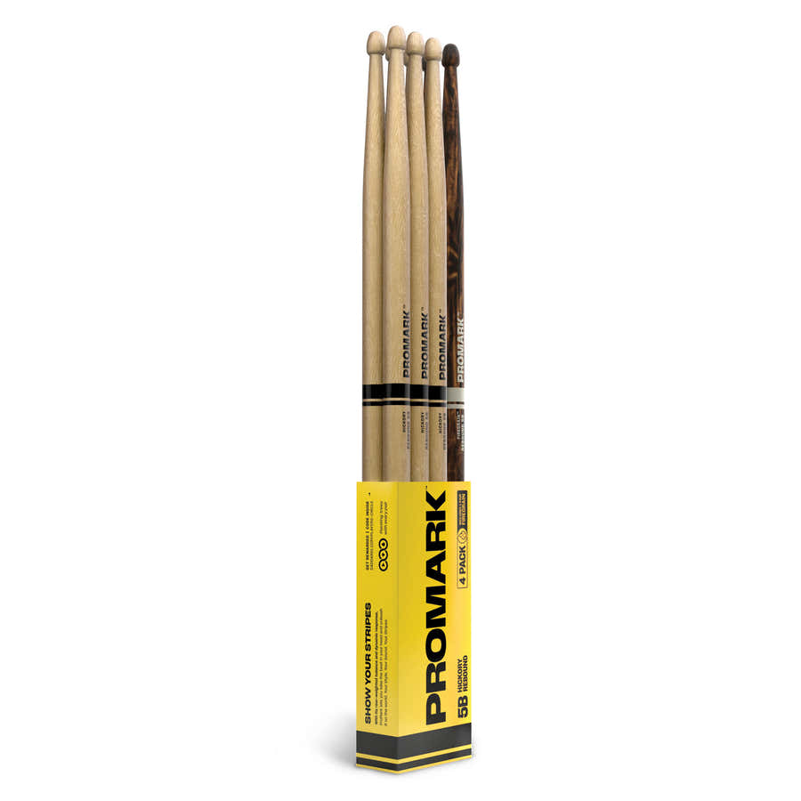 REBOUND 5B HICKORY ACORN WOOD TIP FIREGRAIN 4-PACK
