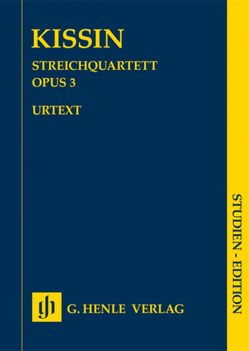 Kissin Evgeny - String Quartet Opus 3 - Score