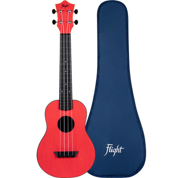 Tuc35 Travel Concert Ukulele - Rot