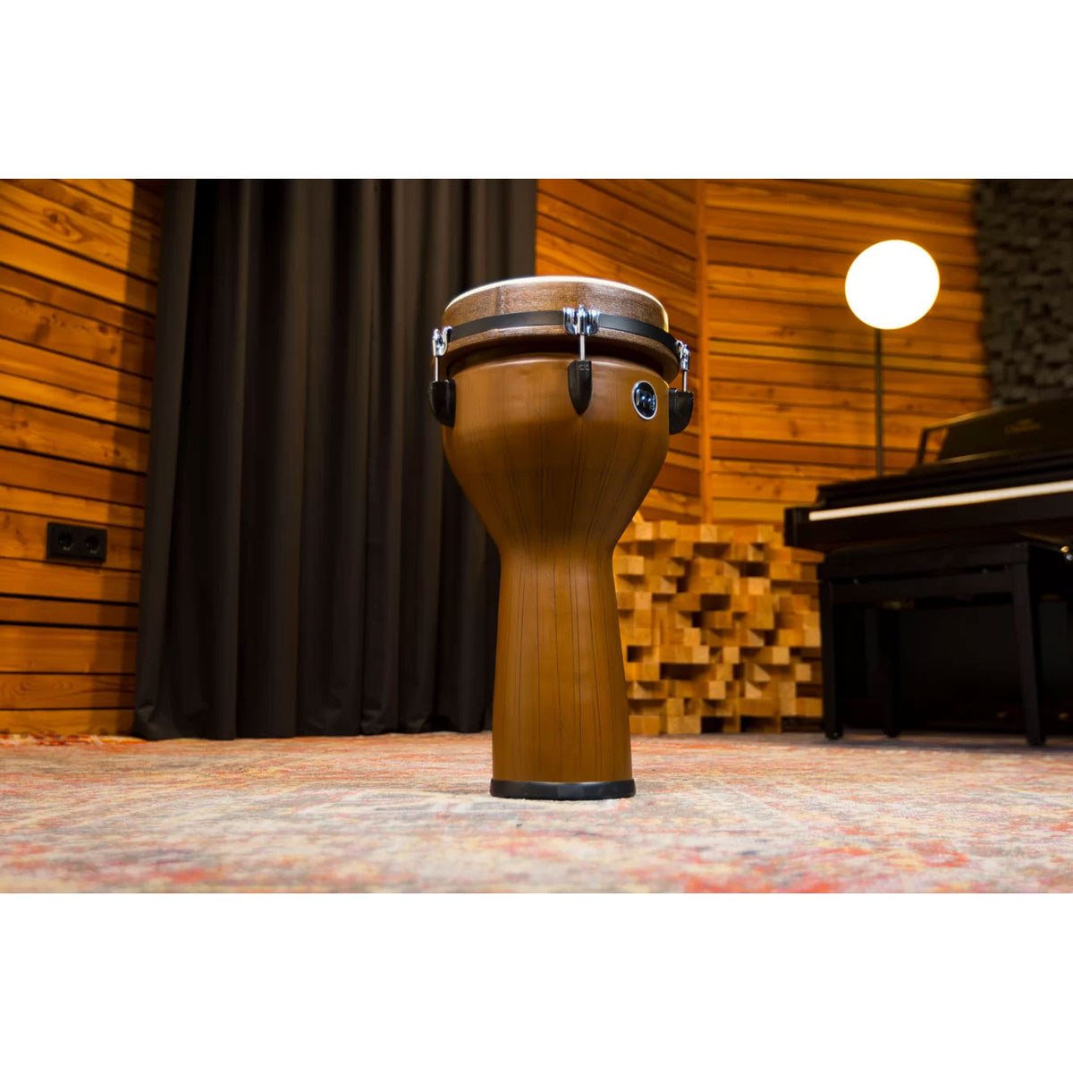 Jumbo Djembe Synthe 1" Barnwood