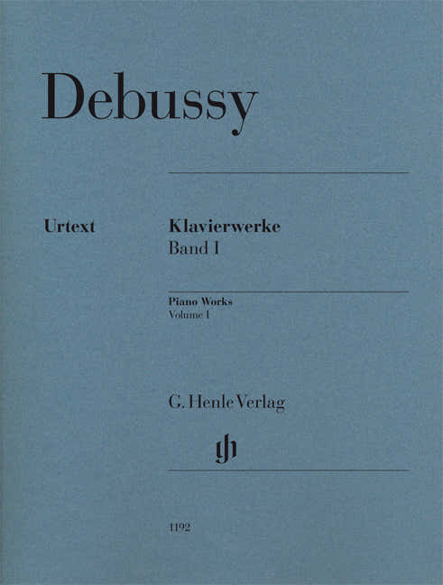 DEBUSSY CLAUDE - KLAVIERWERKE BAND 1
