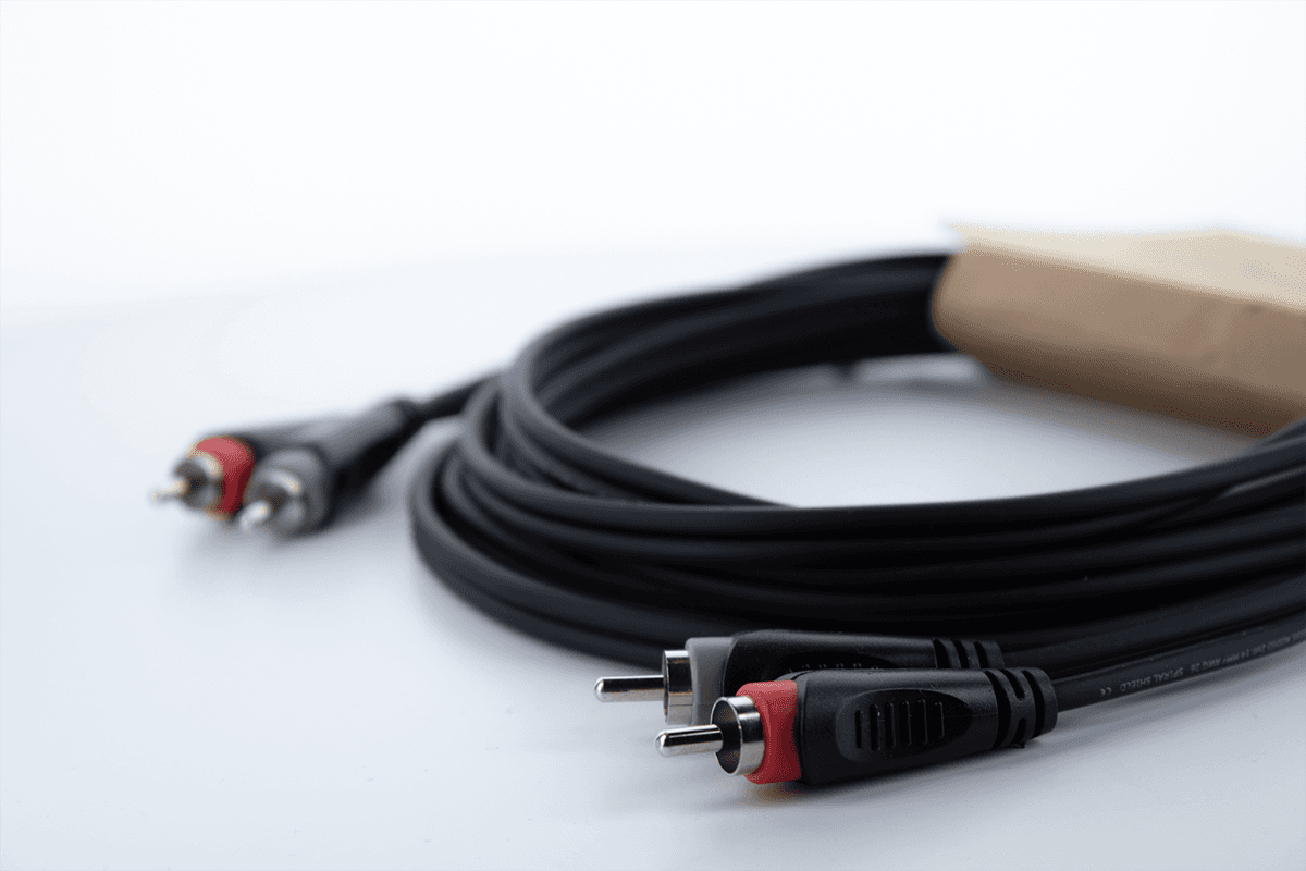 Doppeltes Audiokabel RCA / RCA 3 M