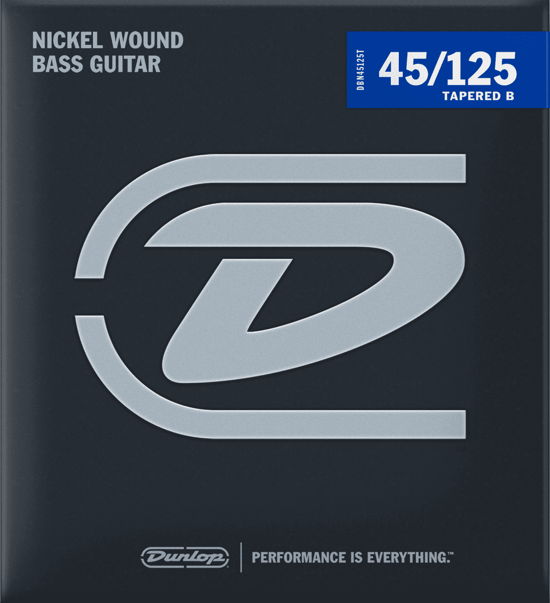 BASS STRINGS ROUND WIRE NICKEL NICKEL TAPERED SET 5 STRINGS 45-125