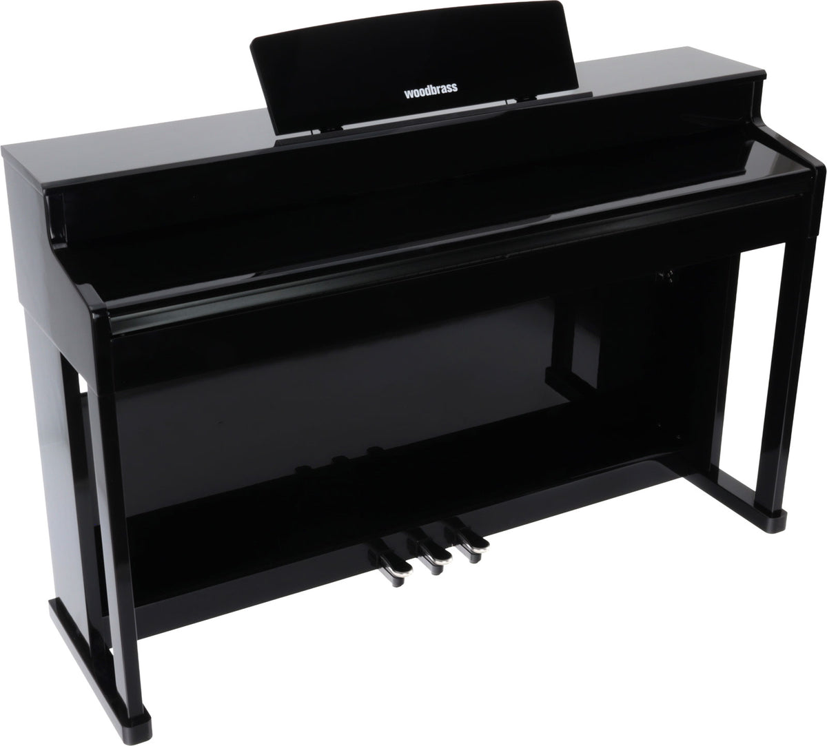 DP2 MK2 Set Schwarz + Klavierbank