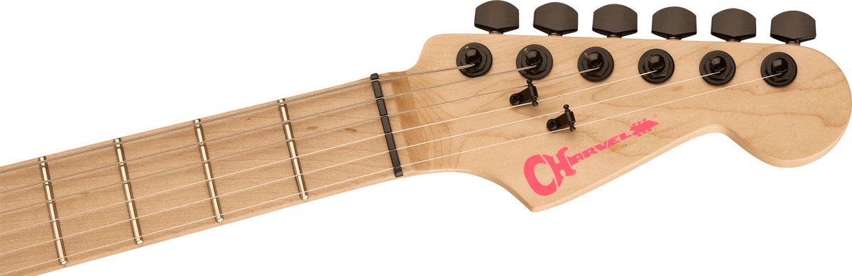 LTD Sean Long Signatur Pro-Mod San Dimas Style 1 HH HT M MN Neonrosa