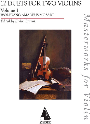 12 Duets for Two Violins - Volume 1