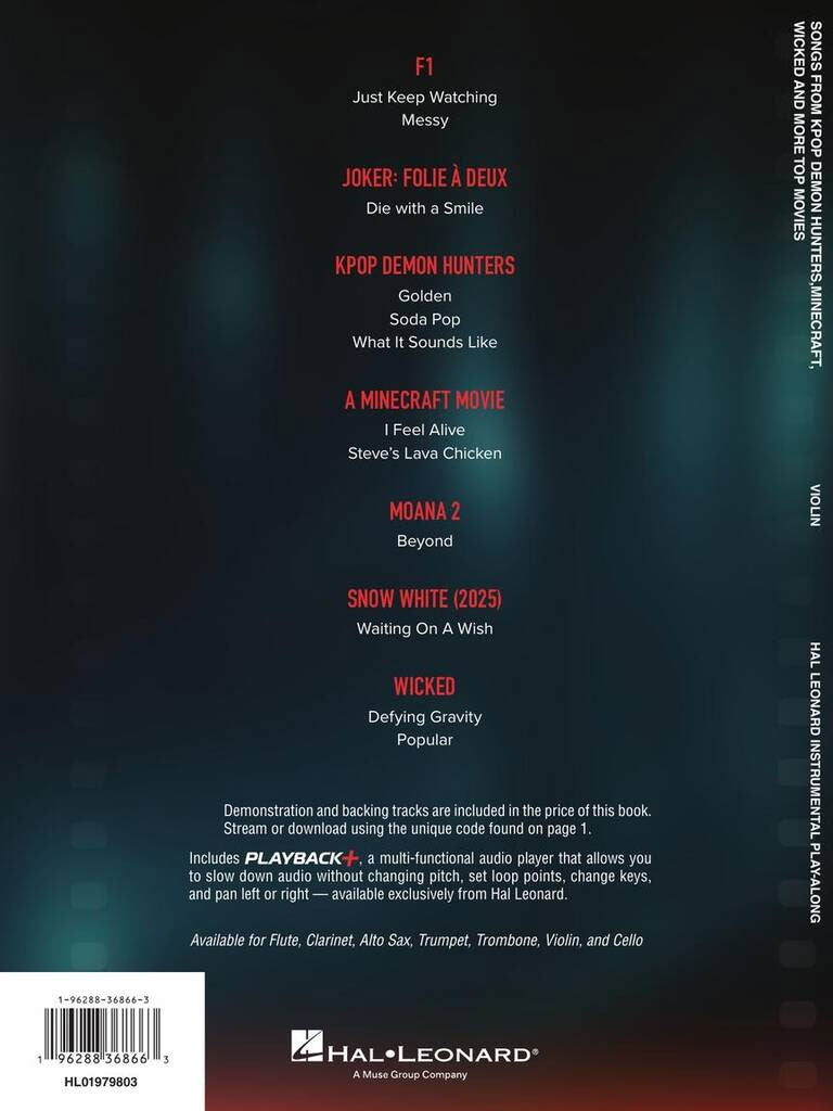 Songs From Kpop Demon Hunters, Minecraft, Wicked